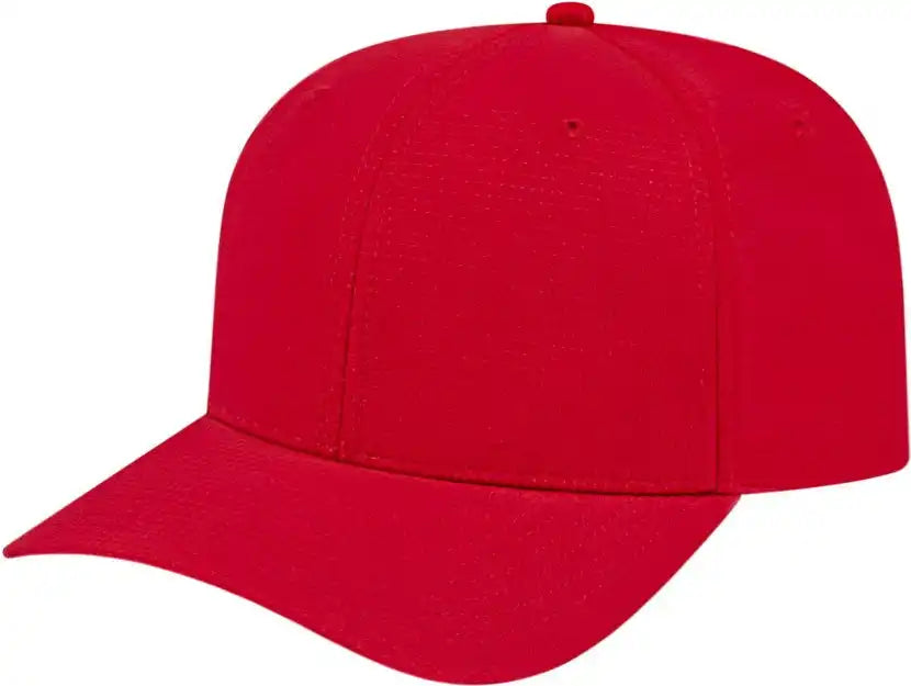 Cap America I7041 Lightweight Aerated Performance - Red