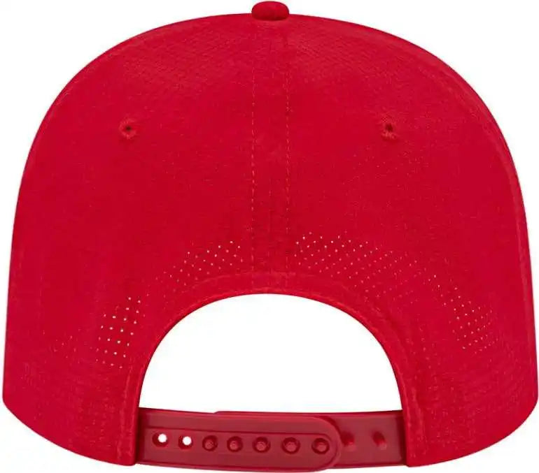 Cap America I7041 Lightweight Aerated Performance - Red