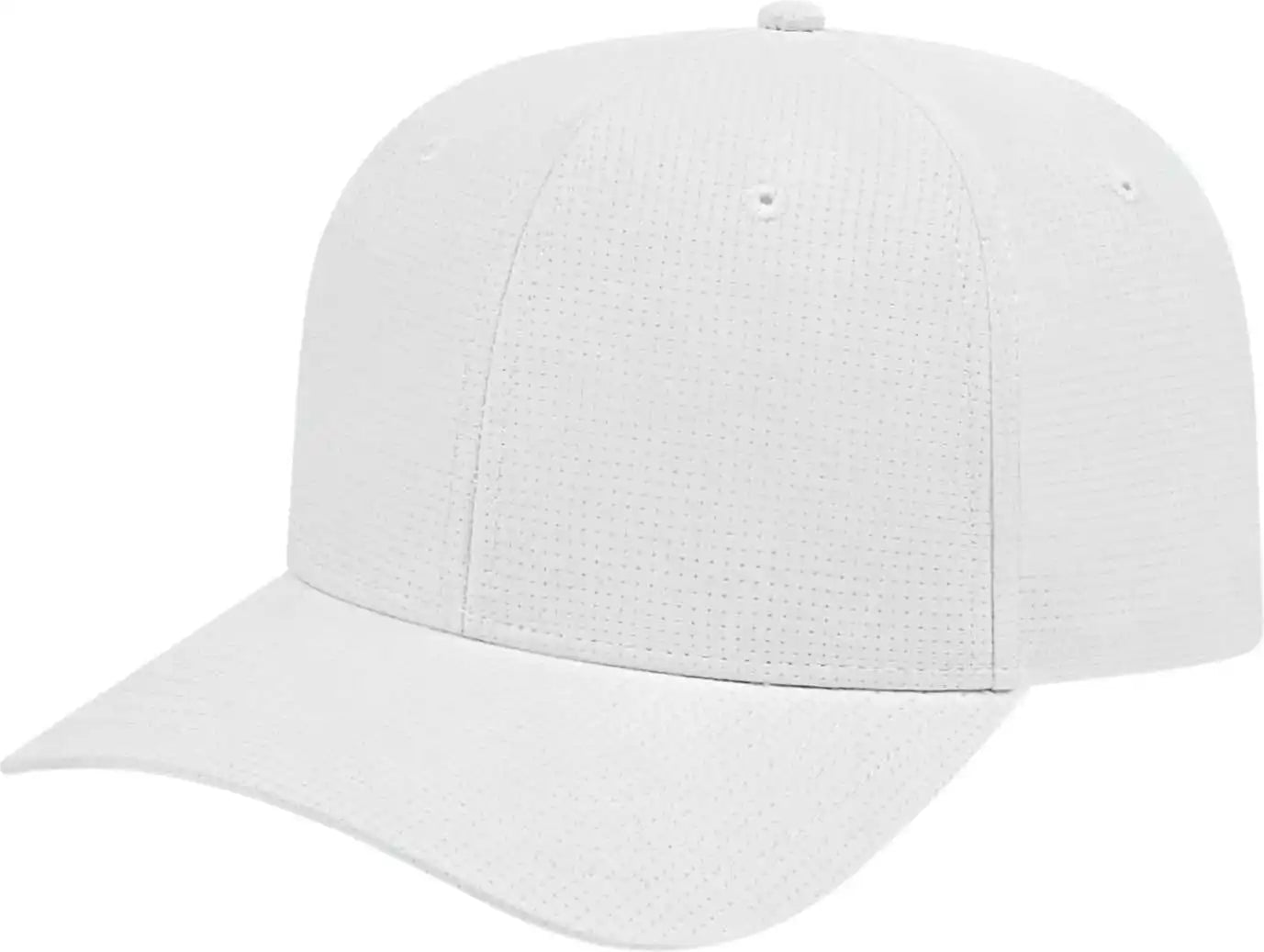 Cap America I7041 Lightweight Aerated Performance - White