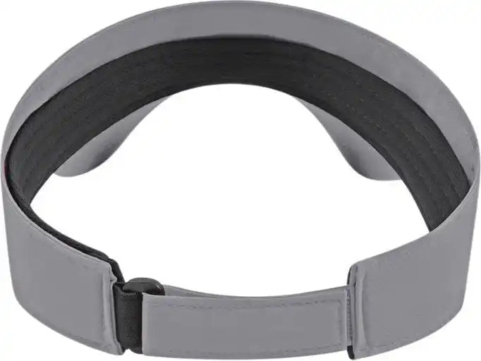 Cap America I7042 Performance Athletic Visor Gray / one Size Fits Most