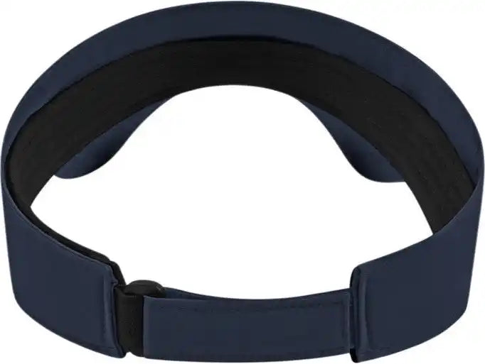 Cap America I7042 Performance Athletic Visor Navy / one Size Fits Most