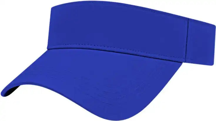 Cap America I7042 Performance Athletic Visor Royal / one Size Fits Most