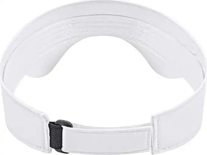 Cap America I7042 Performance Athletic Visor - White - one Size Fits Most