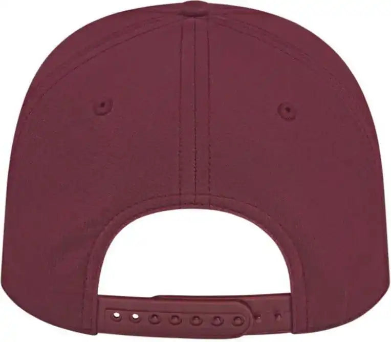 Cap America I7256 Athletic Rope Merlot White / one Size Fits Most