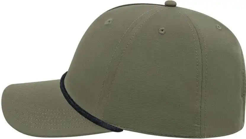 Cap America I7256 Athletic Rope Olive Black / one Size Fits Most