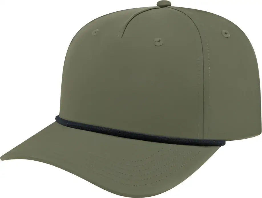 Cap America I7256 Athletic Rope - Olive with Black