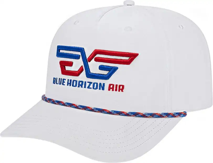 Cap America I7256 Athletic Rope - White Red Royal - one Size Fits Most