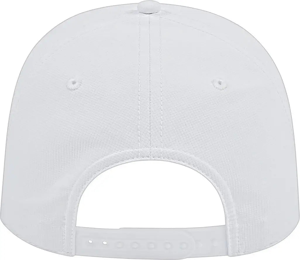 Cap America I7256 Athletic Rope - White with Dark Blue - with / one Size Fits Most