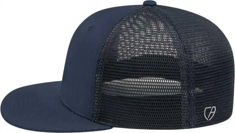 Cap America I8501 Flexfit Performance Trucker Mesh Back Navy