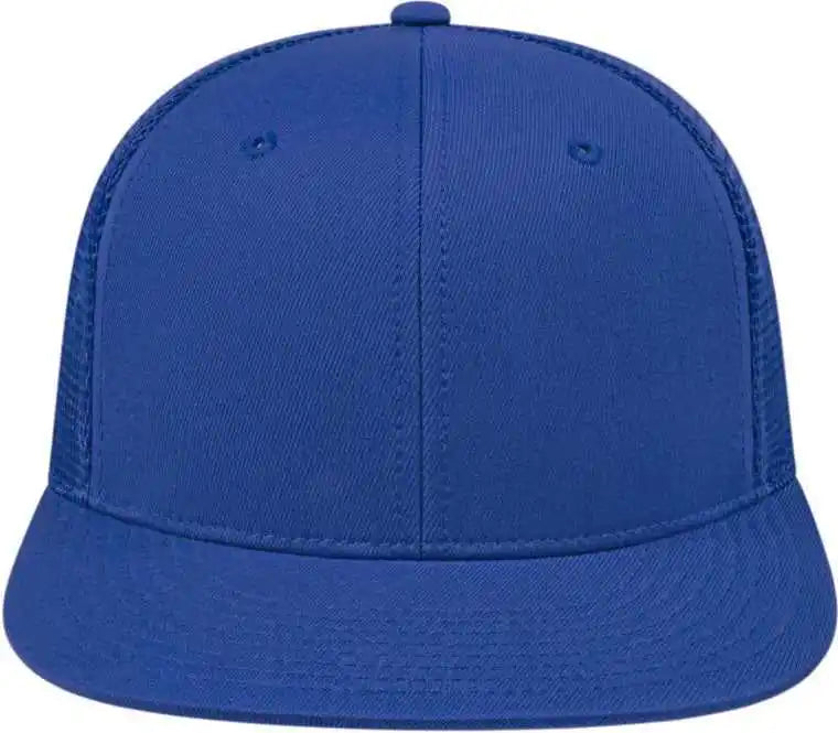 Cap America I8501 Flexfit Performance Trucker Mesh Back - Royal - Xs