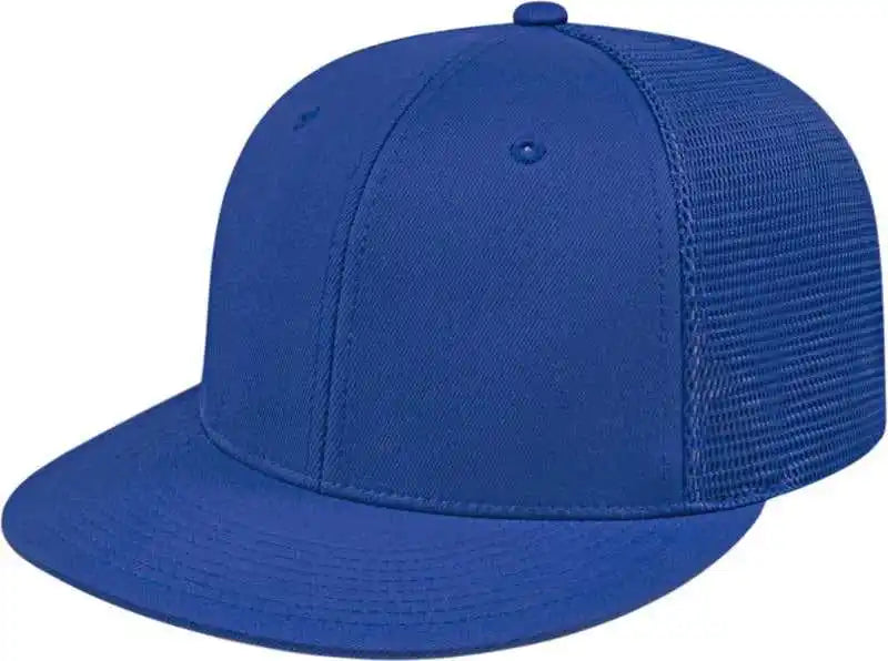 Cap America I8501 Flexfit Performance Trucker Mesh Back - Royal - Xs