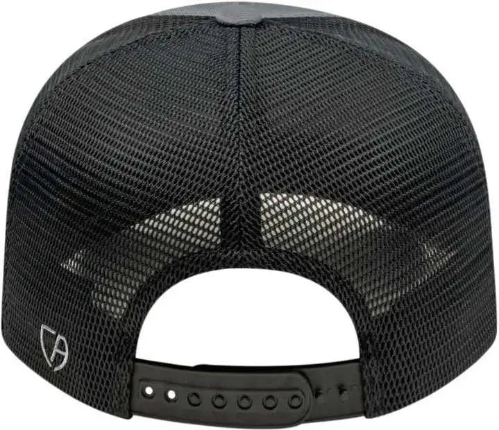 Cap America I8502 Flexfit 110 Trucker Mesh Back - Graphite Black