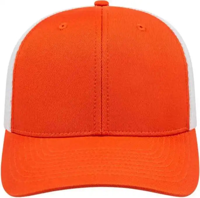 Cap America I8502 Flexfit 110 Trucker Mesh Back Navy White / one Size Fits Most