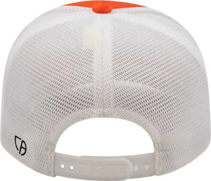 Cap America I8502 Flexfit 110 Trucker Mesh Back Navy White / one Size Fits Most