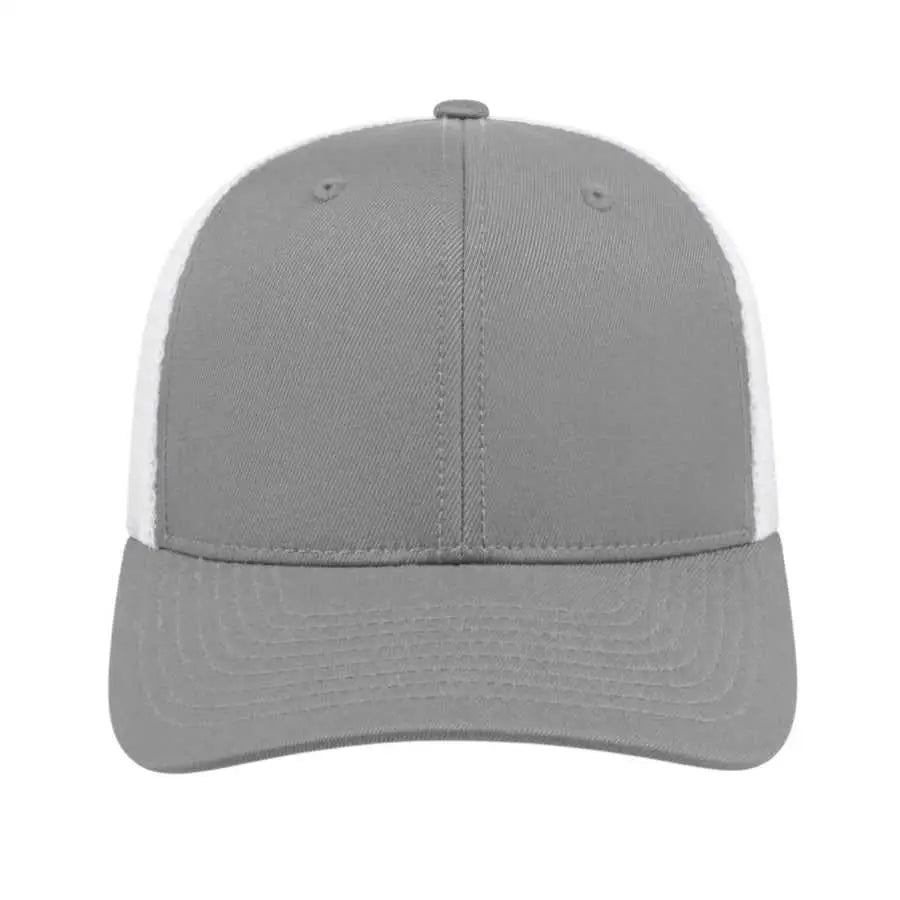 Cap America I8502 Flexfit 110 Trucker Mesh Back - Silver White