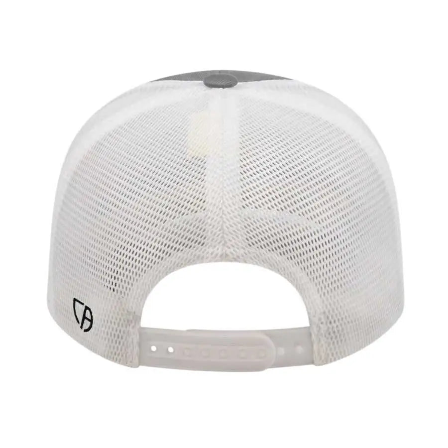 Cap America I8502 Flexfit 110 Trucker Mesh Back - Silver White