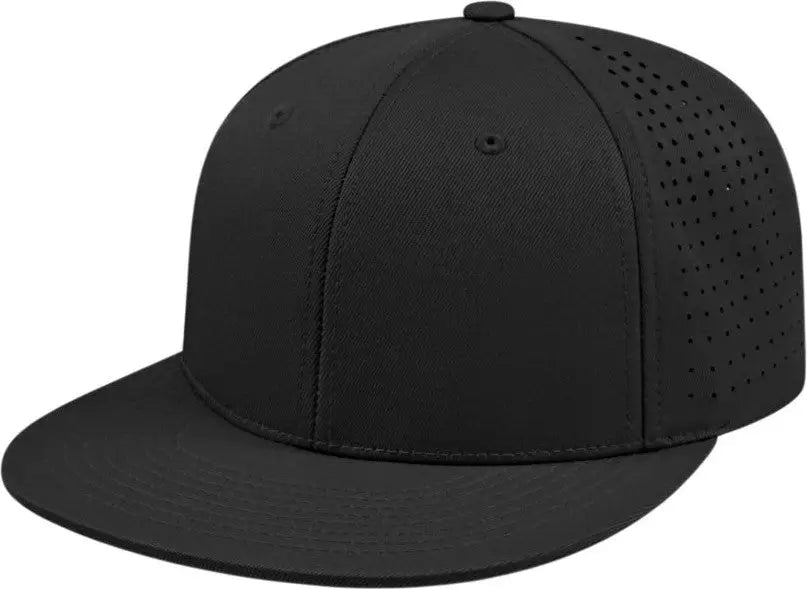 Cap America I8503 Flexfit Perforated Performance - Black