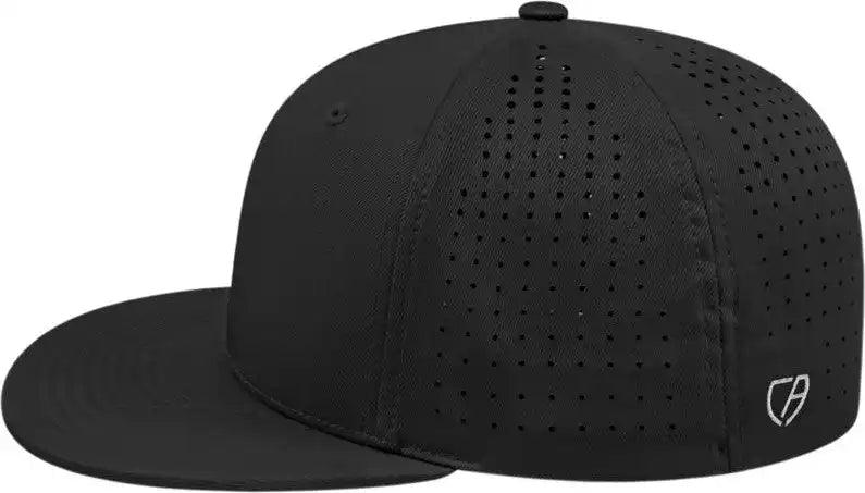 Cap America I8503 Flexfit Perforated Performance Black