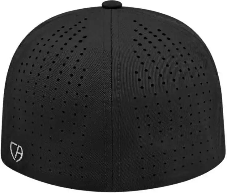 Cap America I8503 Flexfit Perforated Performance Black