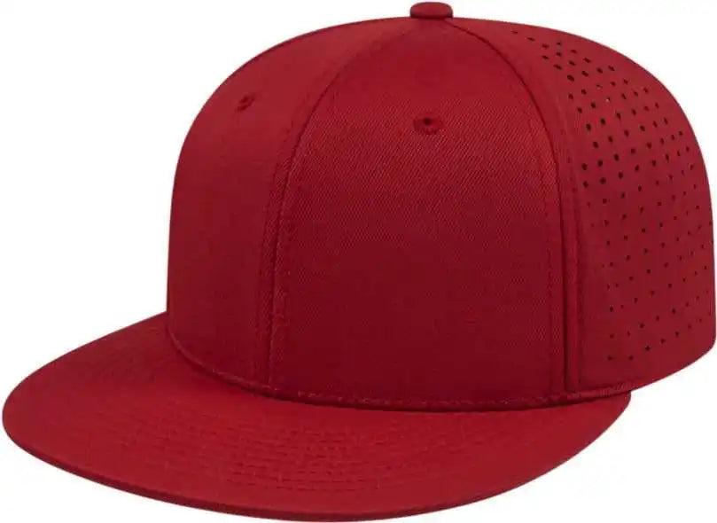 Cap America I8503 Flexfit Perforated Performance - Cardinal - Xs