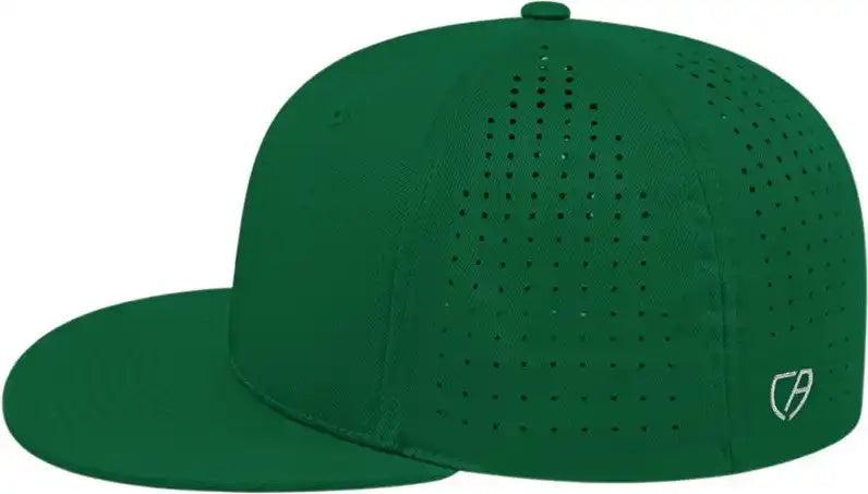 Cap America I8503 Flexfit Perforated Performance Dark Green