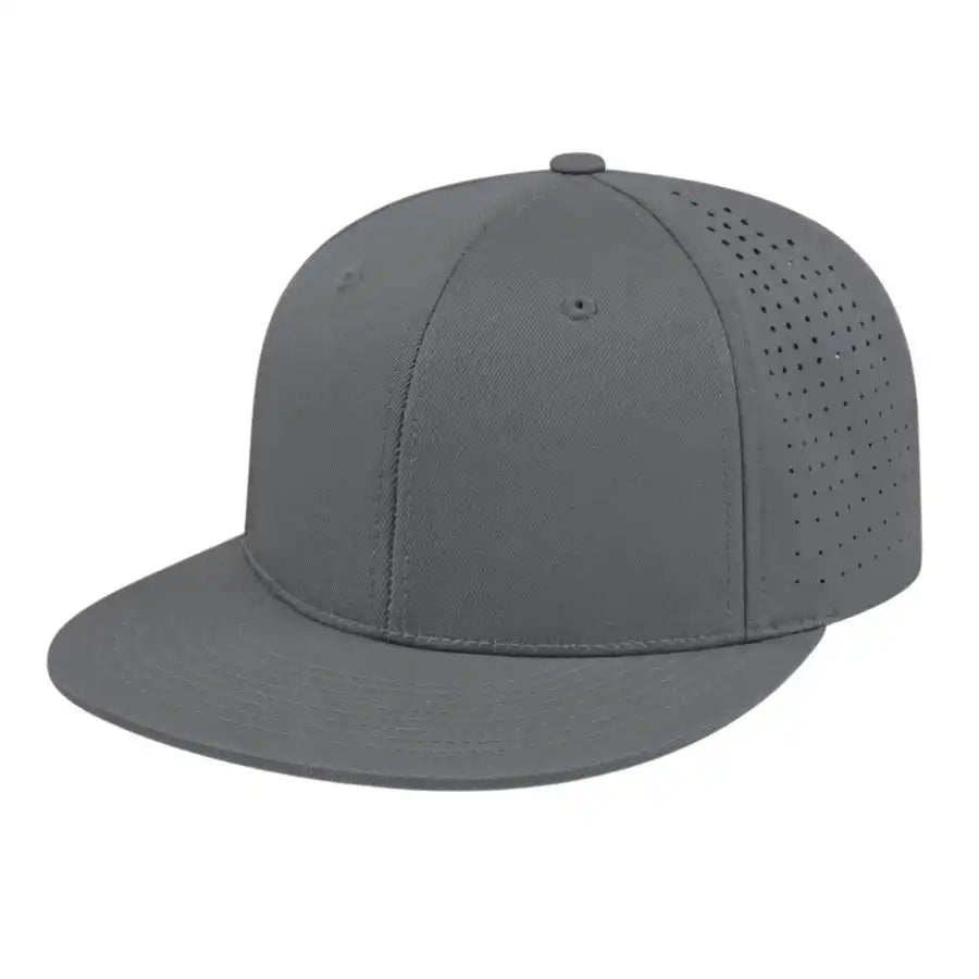 Cap America I8503 Flexfit Perforated Performance - Graphite - Dark Gray / Xs