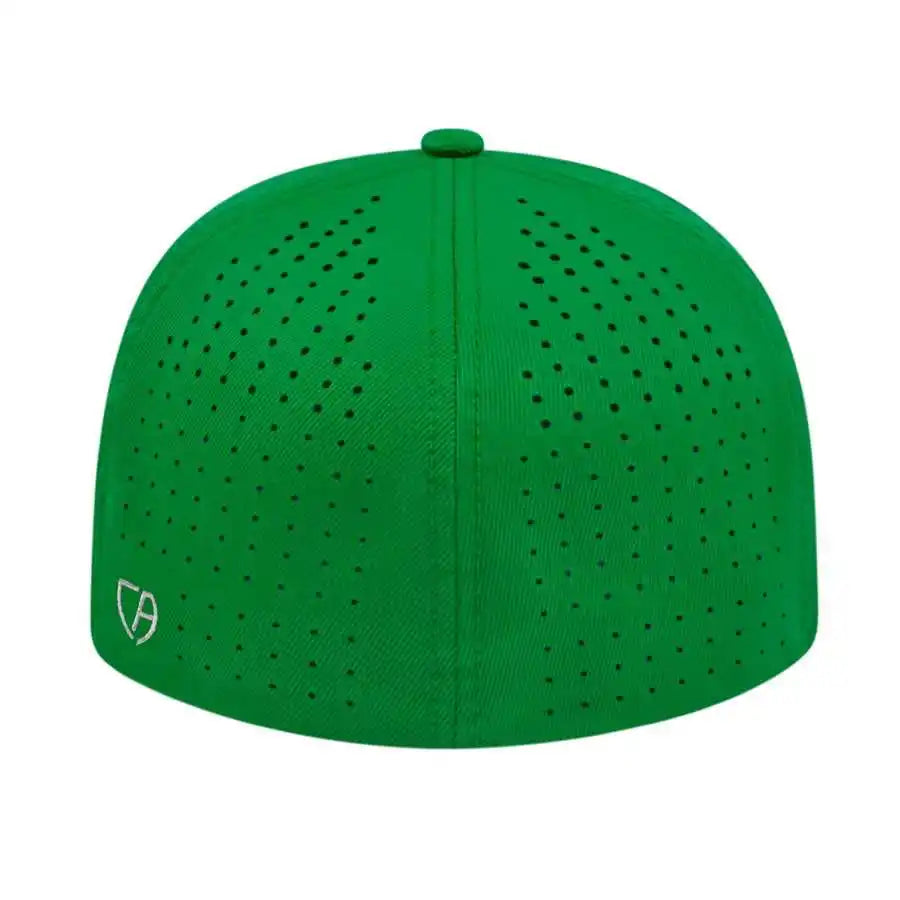 Cap America I8503 Flexfit Perforated Performance Kelly Green