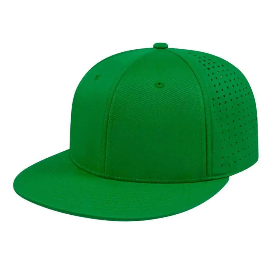 Cap America I8503 Flexfit Perforated Performance - Kelly Green - Xs