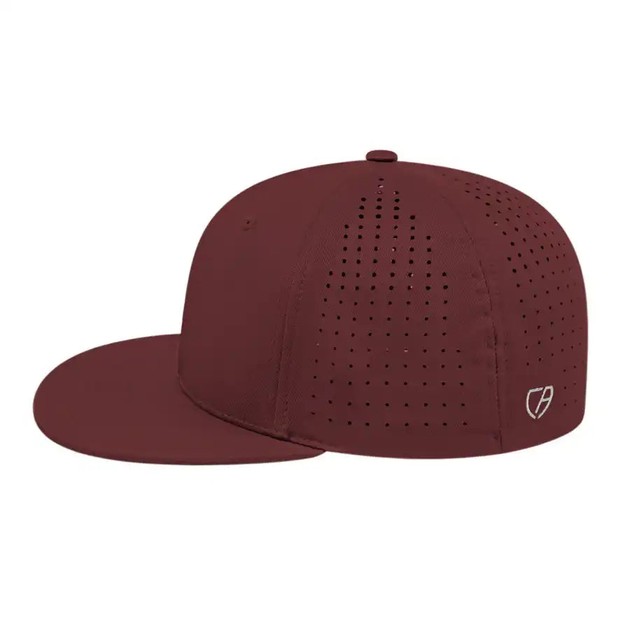 Cap America I8503 Flexfit Perforated Performance Maroon