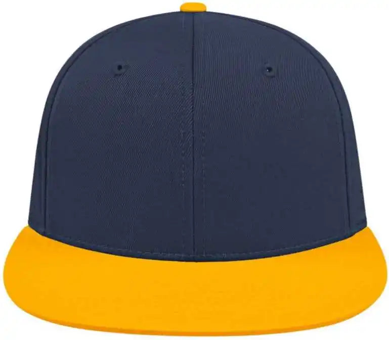 Cap America I8503 Flexfit Perforated Performance Navy Athletic Gold