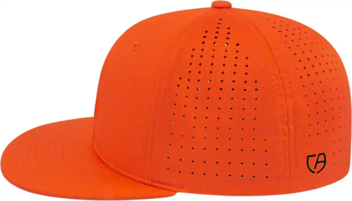 Cap America I8503 Flexfit Perforated Performance Orange