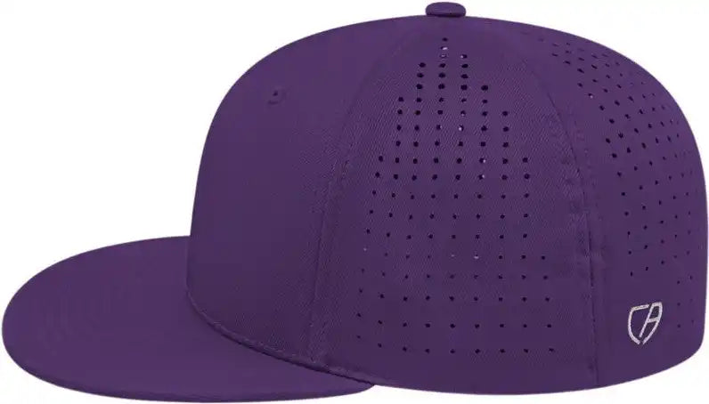 Cap America I8503 Flexfit Perforated Performance Purple