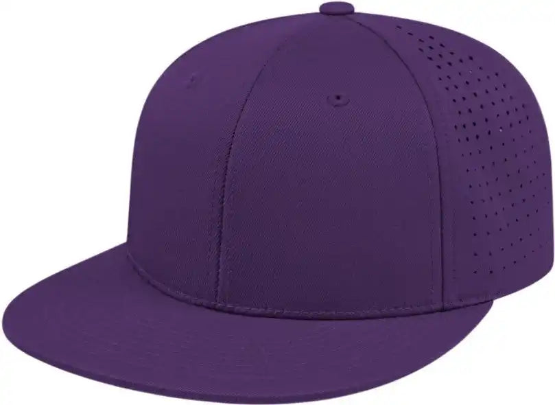 Cap America I8503 Flexfit Perforated Performance - Purple - Xs