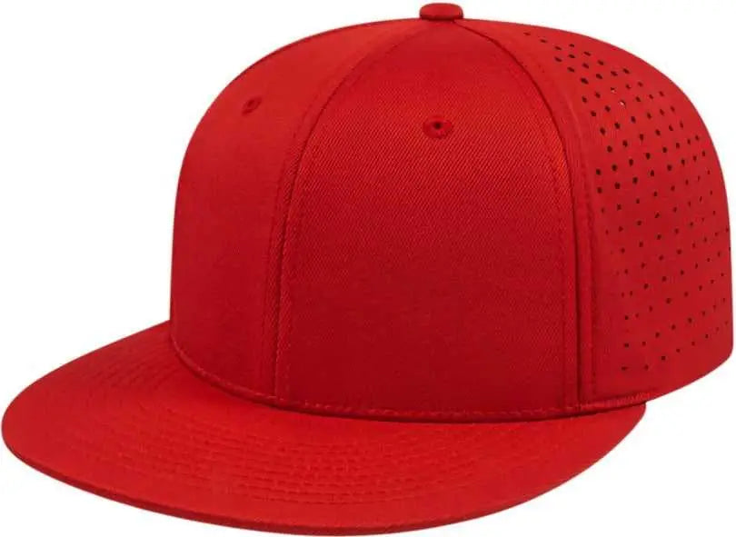 Cap America I8503 Flexfit Perforated Performance - Red