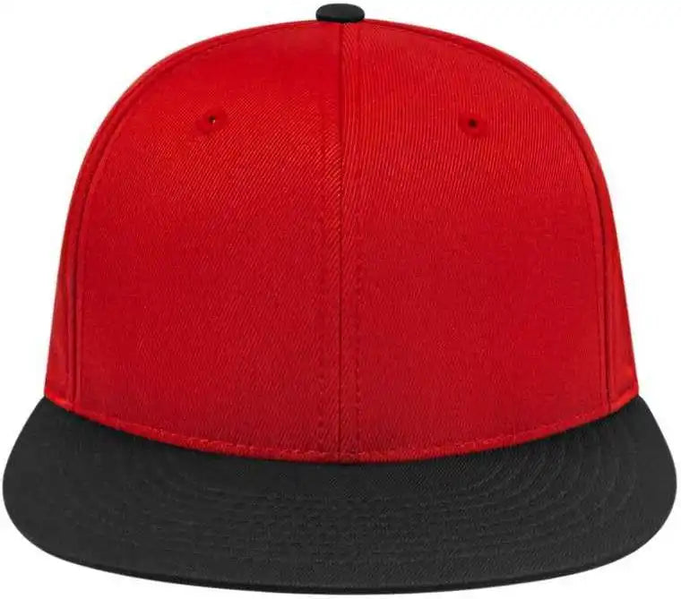 Cap America I8503 Flexfit Perforated Performance Red Black