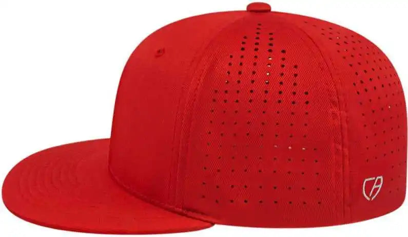 Cap America I8503 Flexfit Perforated Performance Red