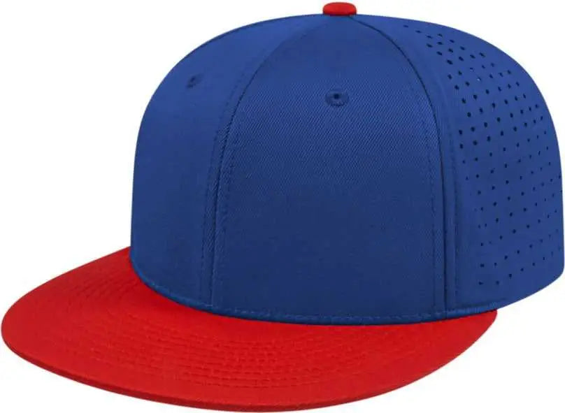 Cap America I8503 Flexfit Perforated Performance - Royal Red