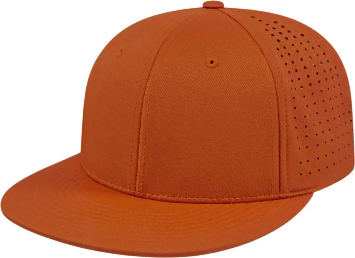 Cap America I8503 Flexfit Perforated Performance - Texas Orange