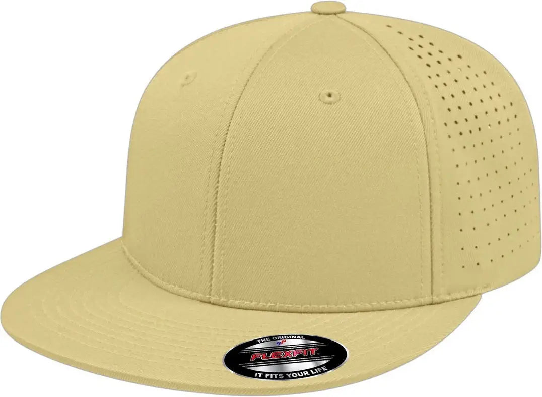 Cap America I8503 Flexfit Perforated Performance - Vegas Gold