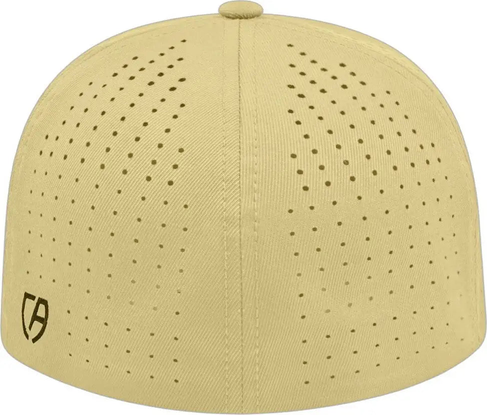 Cap America I8503 Flexfit Perforated Performance - Vegas Gold