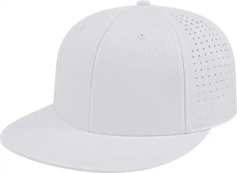 Cap America I8503 Flexfit Perforated Performance White
