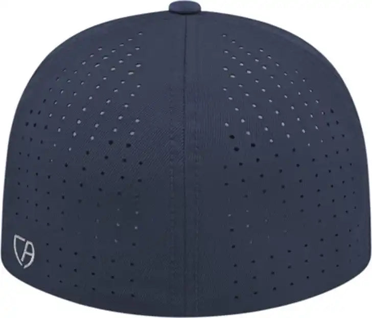 Cap America I8503 Flexfit Perforated Performance - White Navy - Xs