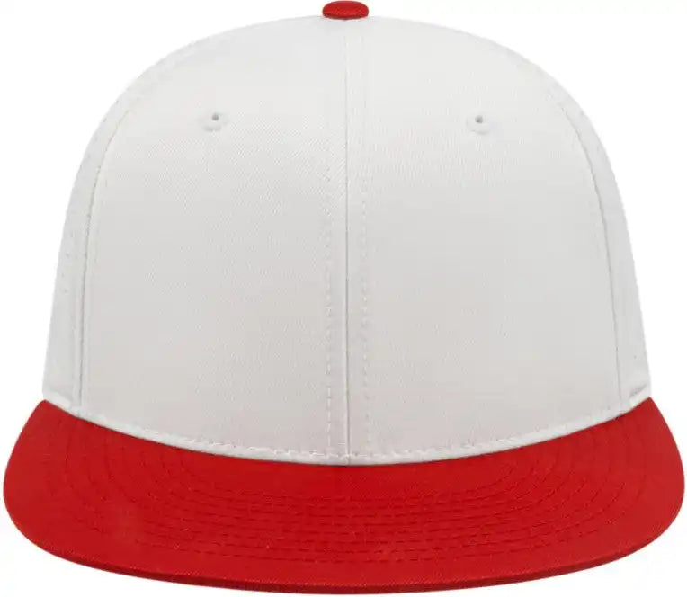 Cap America I8503 Flexfit Perforated Performance - White Red - Xs