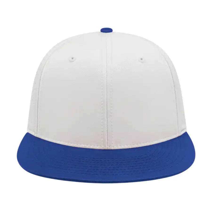 Cap America I8503 Flexfit Perforated Performance White Royal