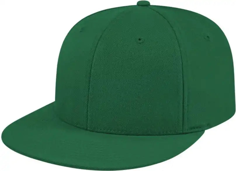 Cap America I8504 Flexfit Wool Blend Performance - Dark Green - Forest / Xs