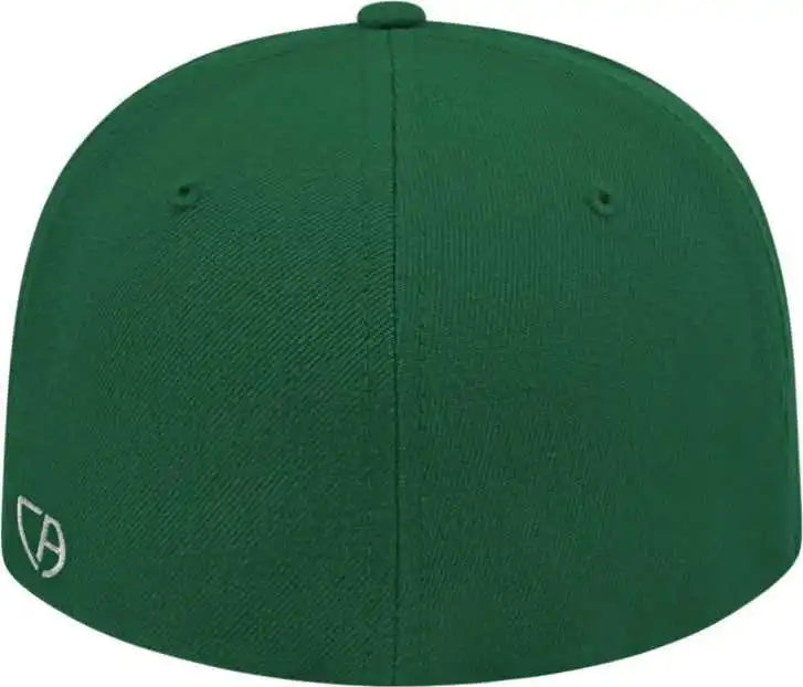 Cap America I8504 Flexfit Wool Blend Performance - Dark Green