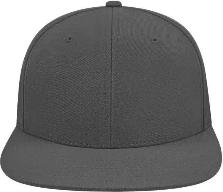 Cap America I8504 Flexfit Wool Blend Performance - Graphite - Dark Gray / Xs