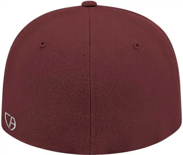Cap America I8504 Flexfit Wool Blend Performance - Maroon