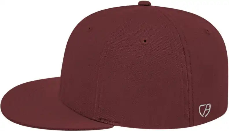 Cap America I8504 Flexfit Wool Blend Performance - Maroon
