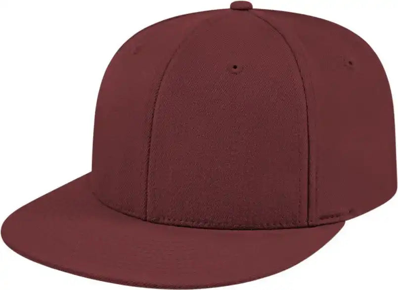 Cap America I8504 Flexfit Wool Blend Performance - Maroon - Xs